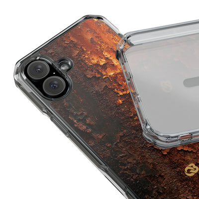Orange Impact MagSafe Phone Case for iPhone - Oxidized Iron Crust