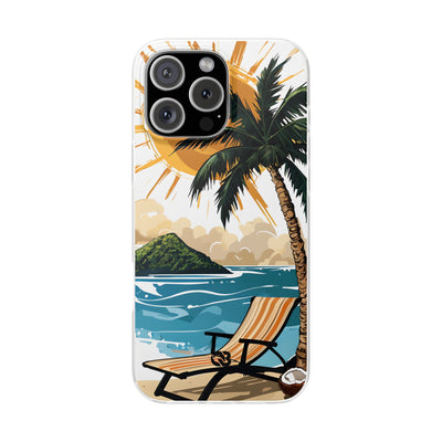 Radiant Coast Solitude · Soft Custodia per iPhone