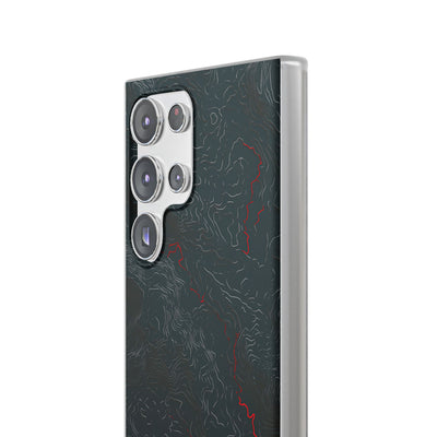 Crimson Rift · Lite Phone Case for Samsung · Black