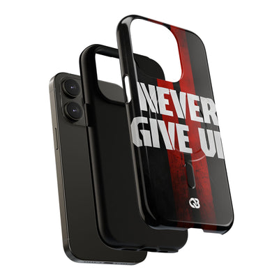 Crimson Grit Resolve · Tough+ Handyhülle für iPhone · Magsafe