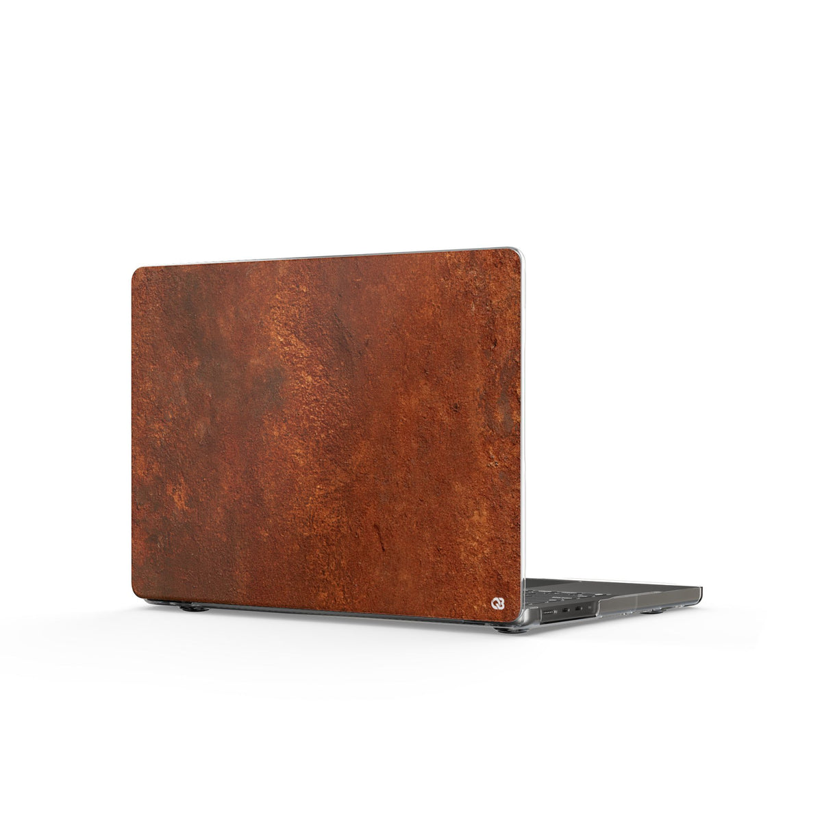 Oxidized Corten · Clear Hard Case for MacBook · Brown