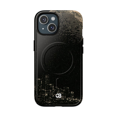 Lunar Metropolis Nocturne · Tough 2.0 Magnetic Phone Case for iPhone · Black