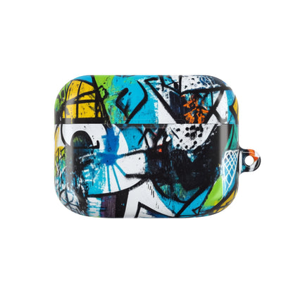 Bold Shapes Blauw - AirPods Case