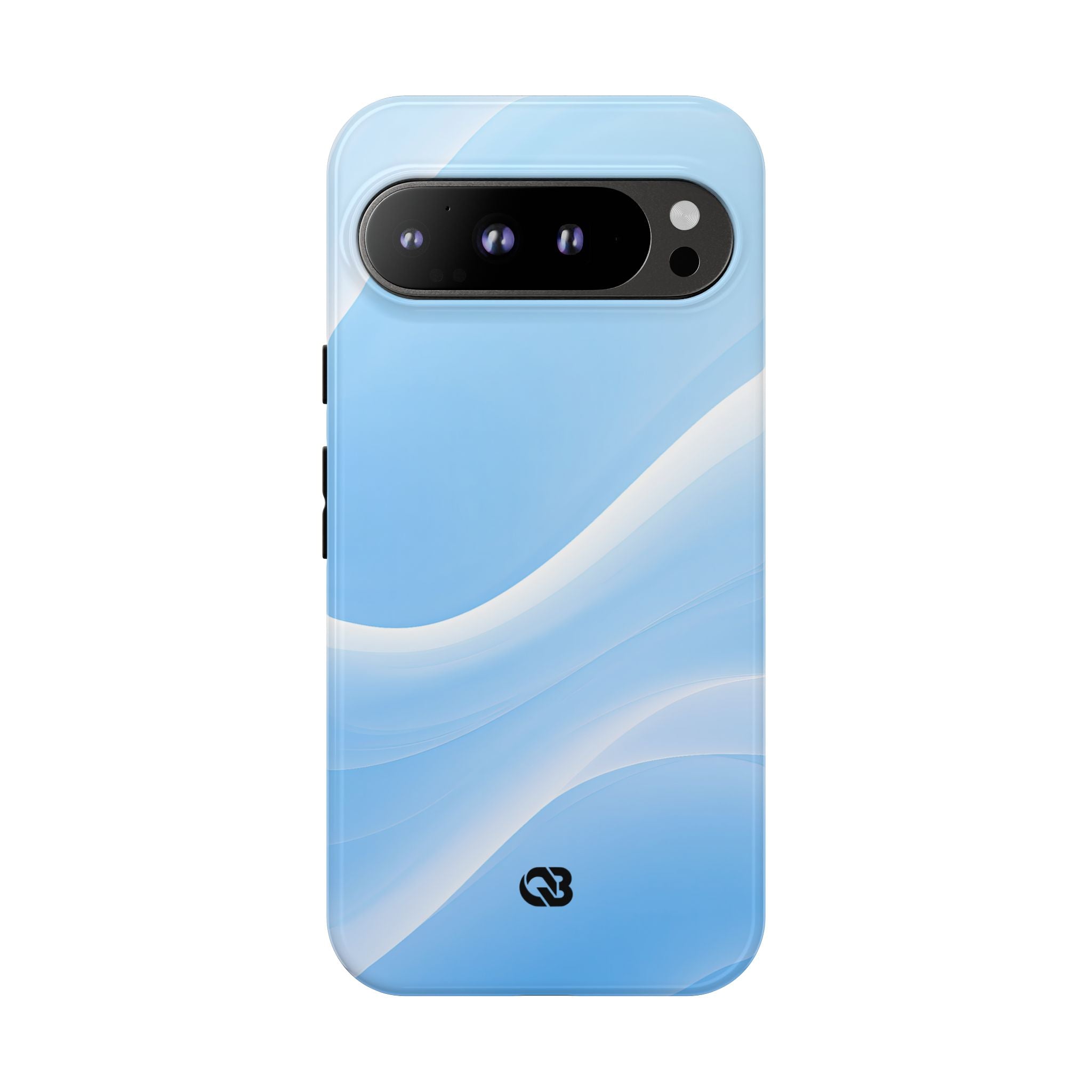 Blue Tough Phone Case for Google Pixel - Glacial Blue Silk