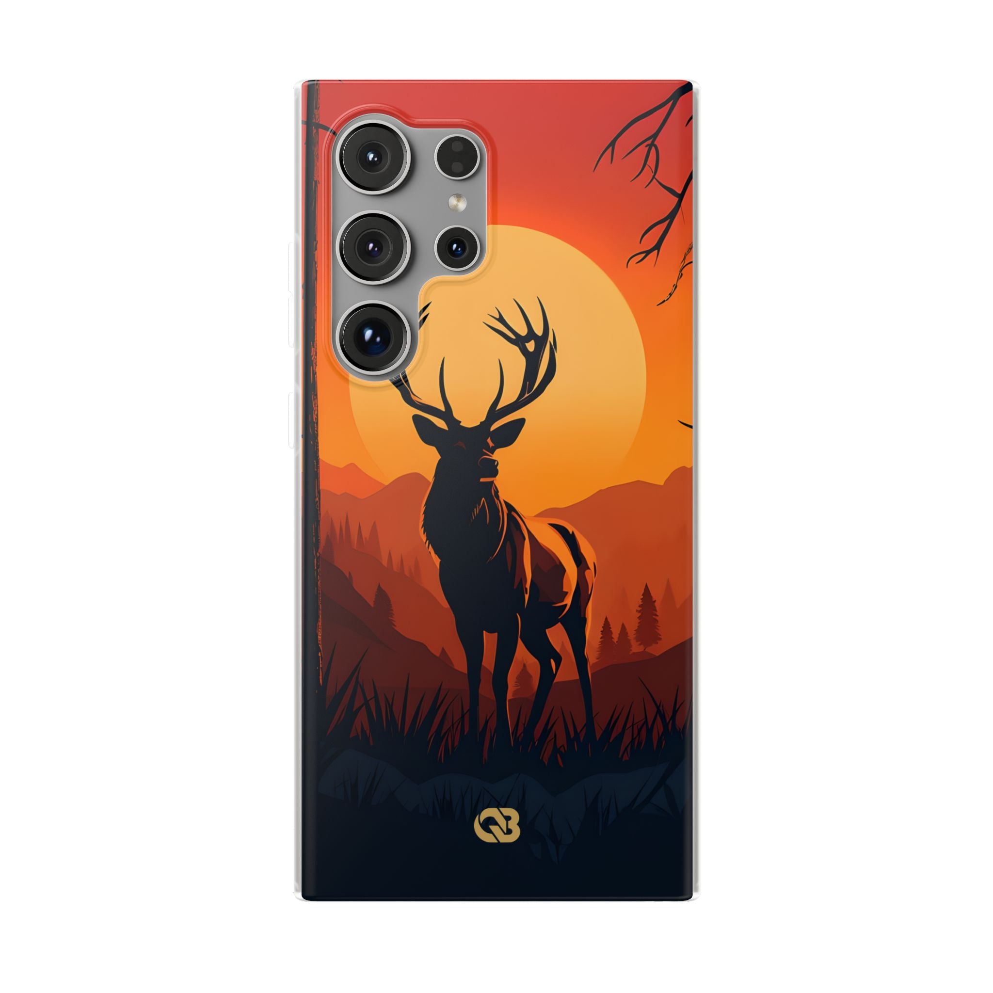 Amber Ridge Stag · Soft Phone Case for Samsung