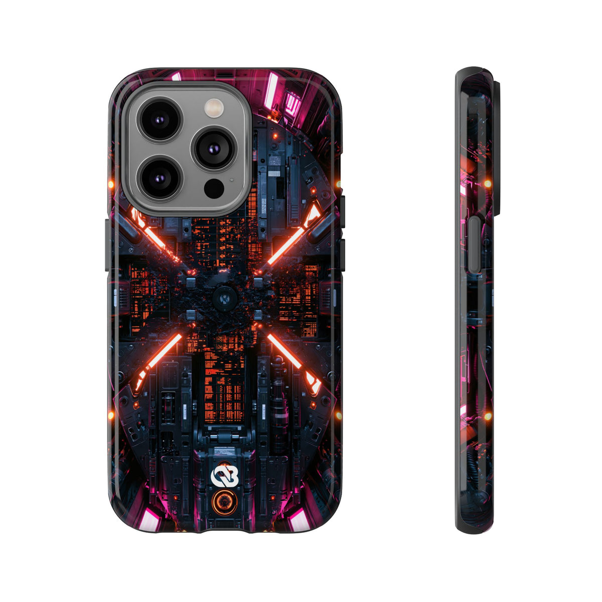 Cybernetic Reactor Core · Tough Phone Case for iPhone · Black