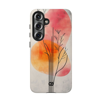 Crimson Bloom Lineage · Tough Etui na telefon Samsung