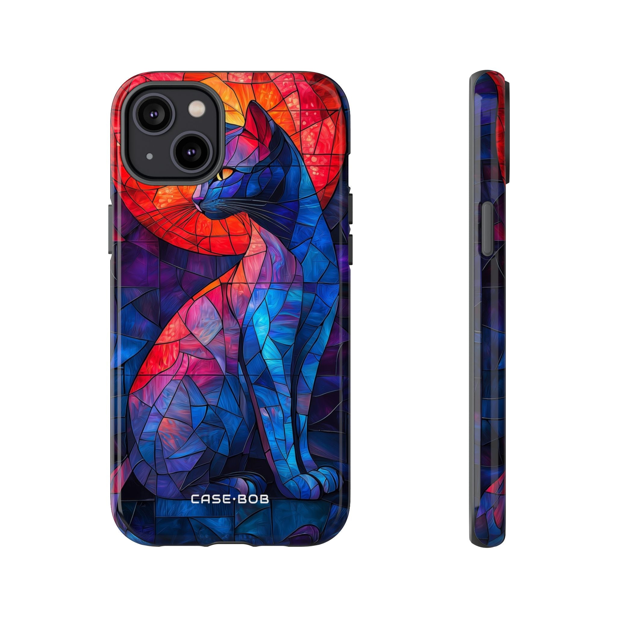 Celestial Cat iPhone 14 Plus hoesje - Tough