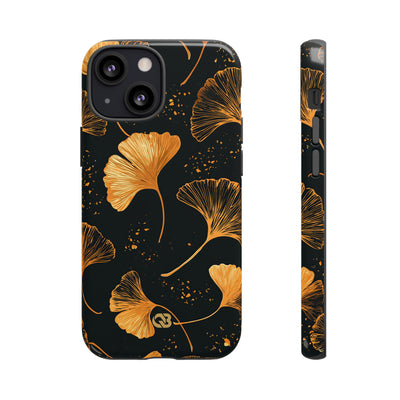Gilded Ginkgo · Tough Phone Case for iPhone · Gold