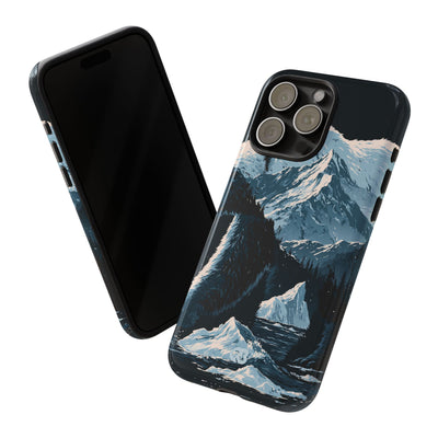 Nordic Arctic Bear · Tough Phone Case for iPhone · Black