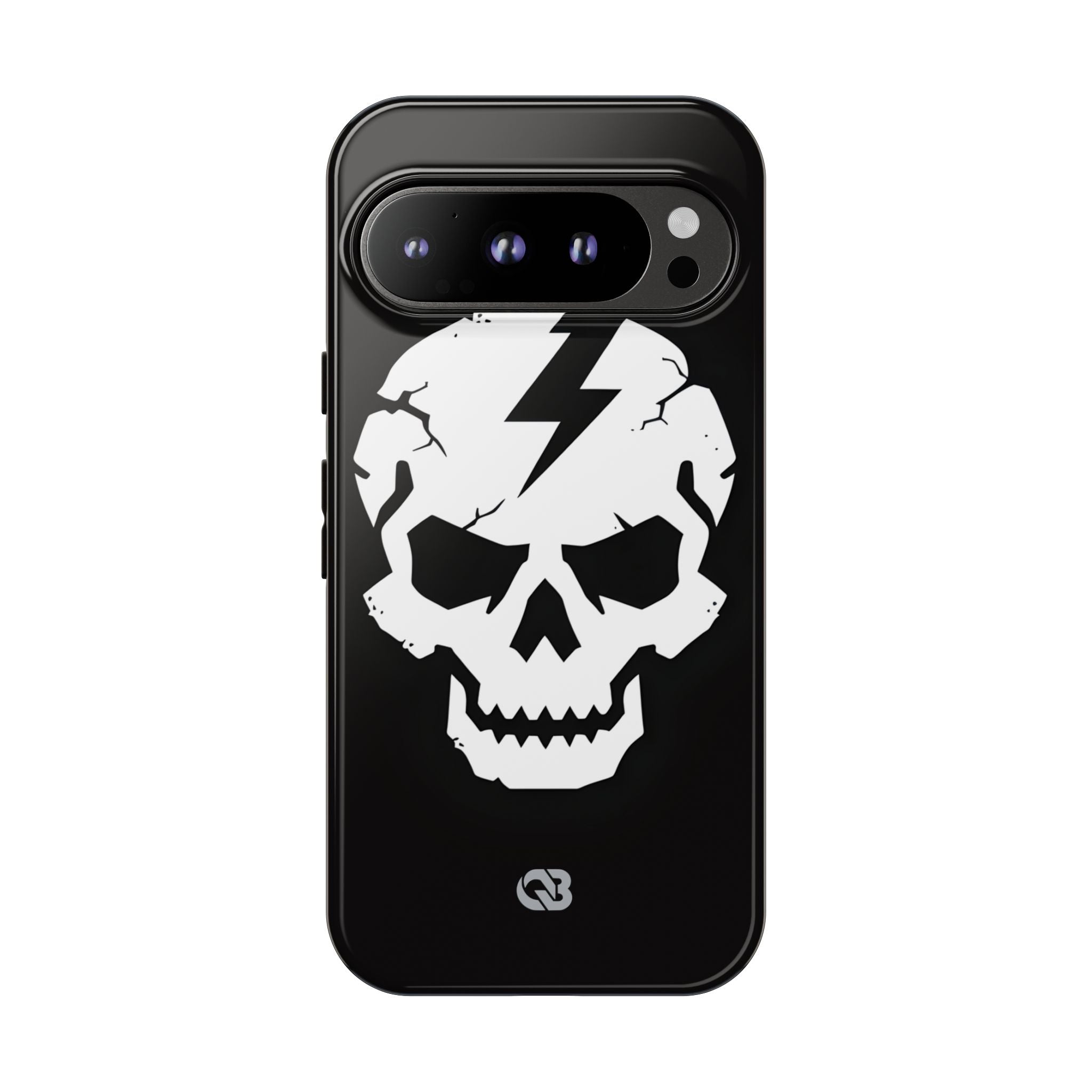 Shattered Bolt Skull · Tough Phone Case for Google Pixel