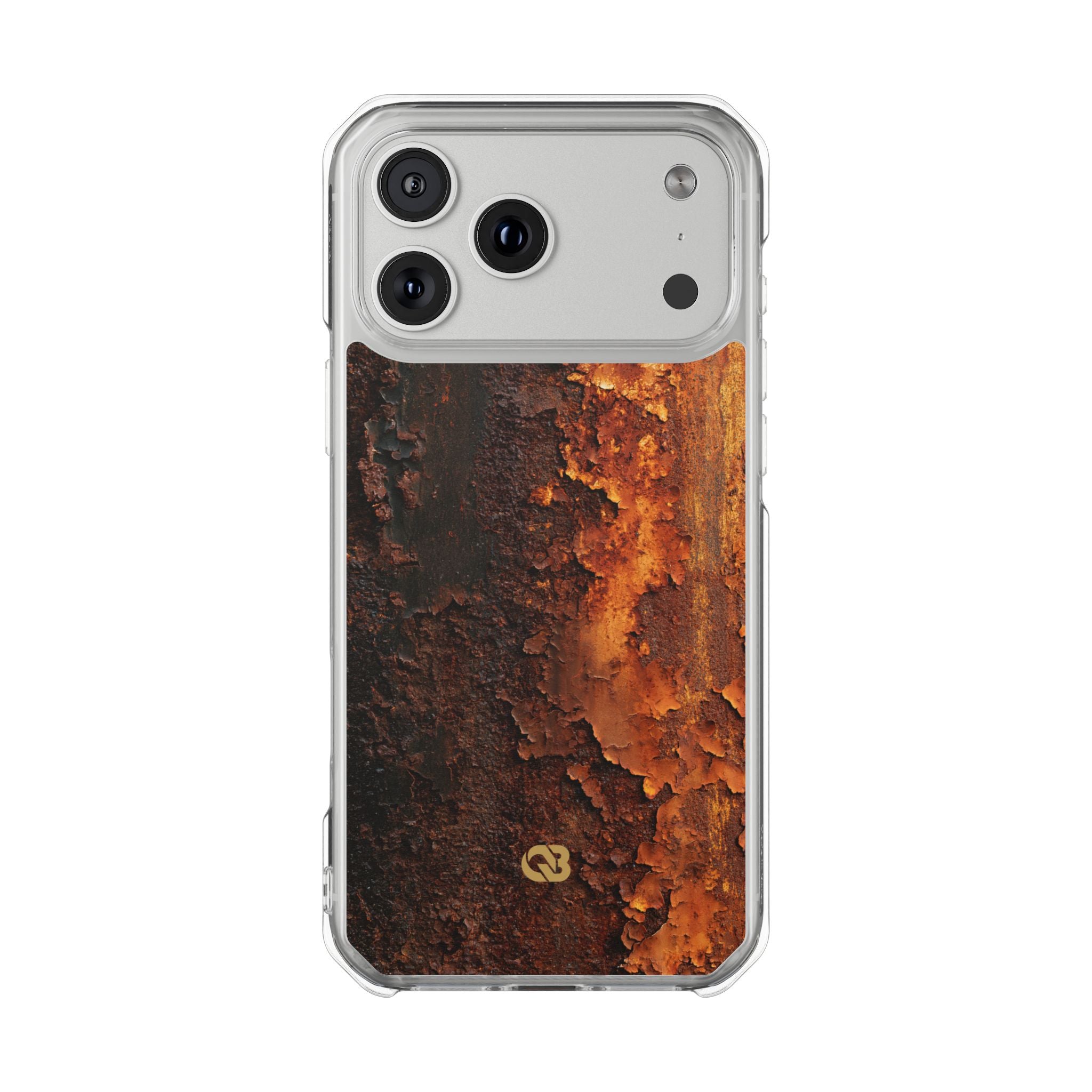 Orange Impact MagSafe Phone Case for iPhone - Oxidized Iron Crust