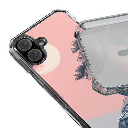 Crimson Moon Tree iPhone 16 Plus Case - Impact