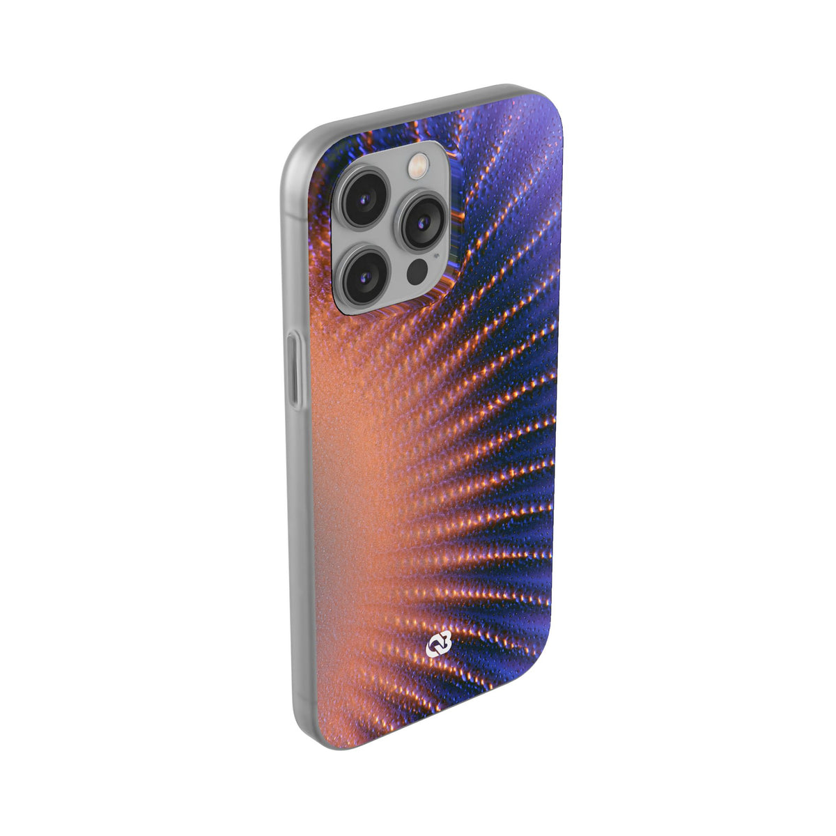 Luminous Aura Burst · Lite Phone Case for iPhone ·  Blue