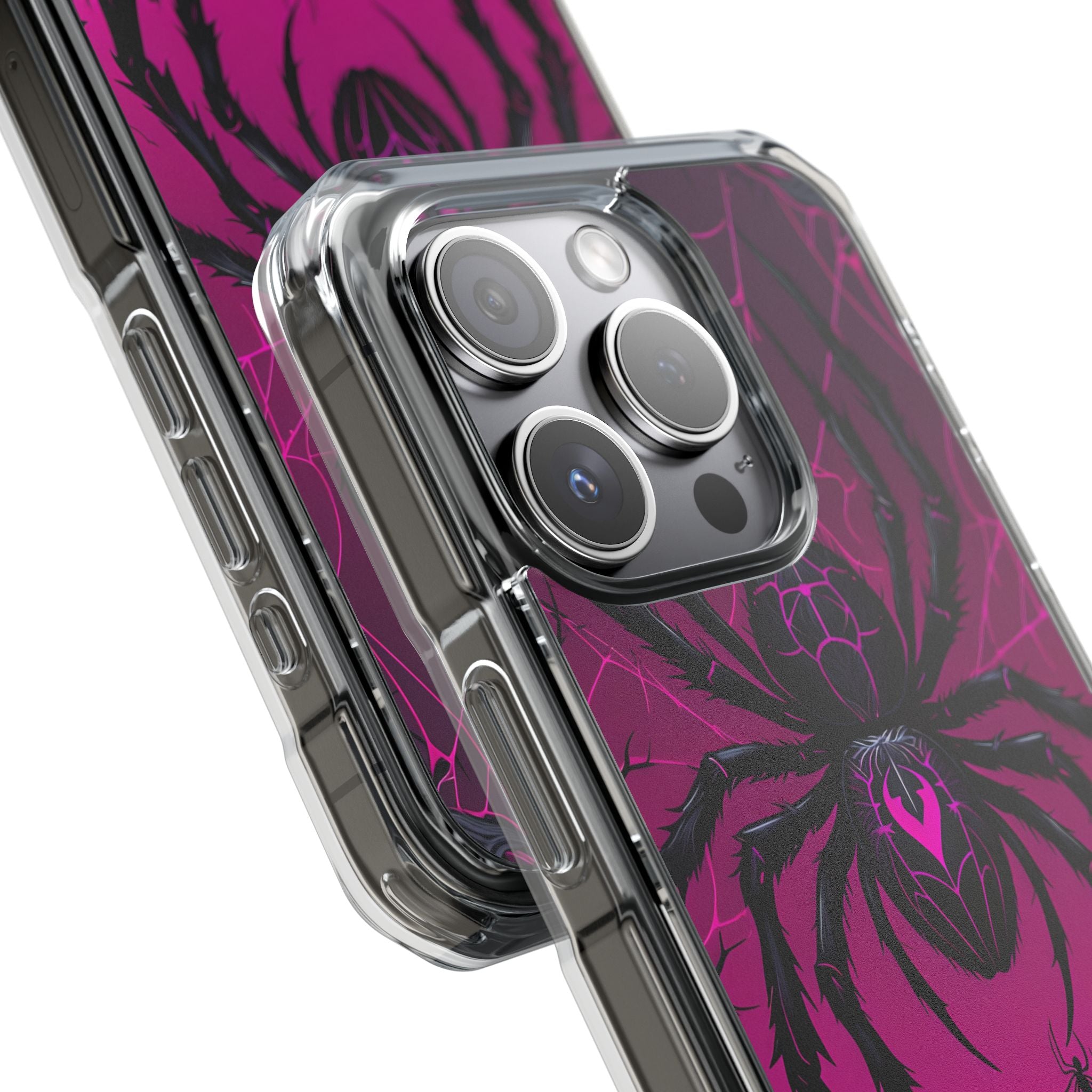 Obsidian Neon Widow · Impact Custodia per iPhone · Magsafe