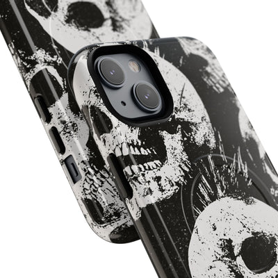 Punk Skull Riot · Tough 2.0 Magnetic Phone Case for iPhone · Black