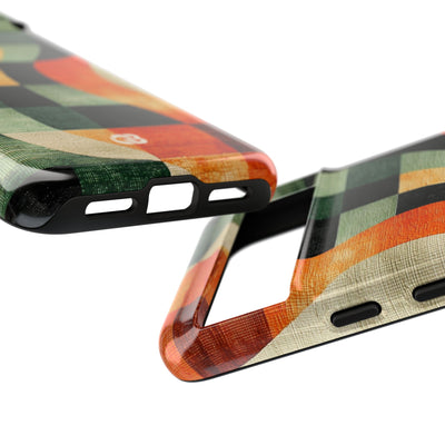 Burnt Orange Curve · Tough Phone Case for Google Pixel