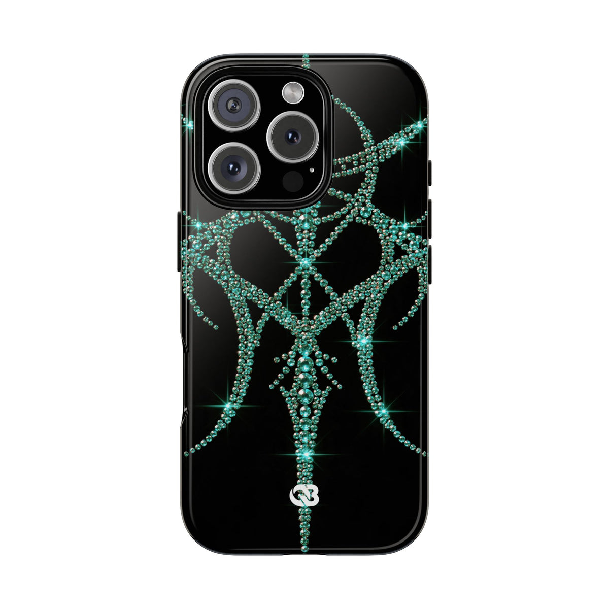 Teal Cyber Sigil · Tough Phone Case for iPhone · Teal