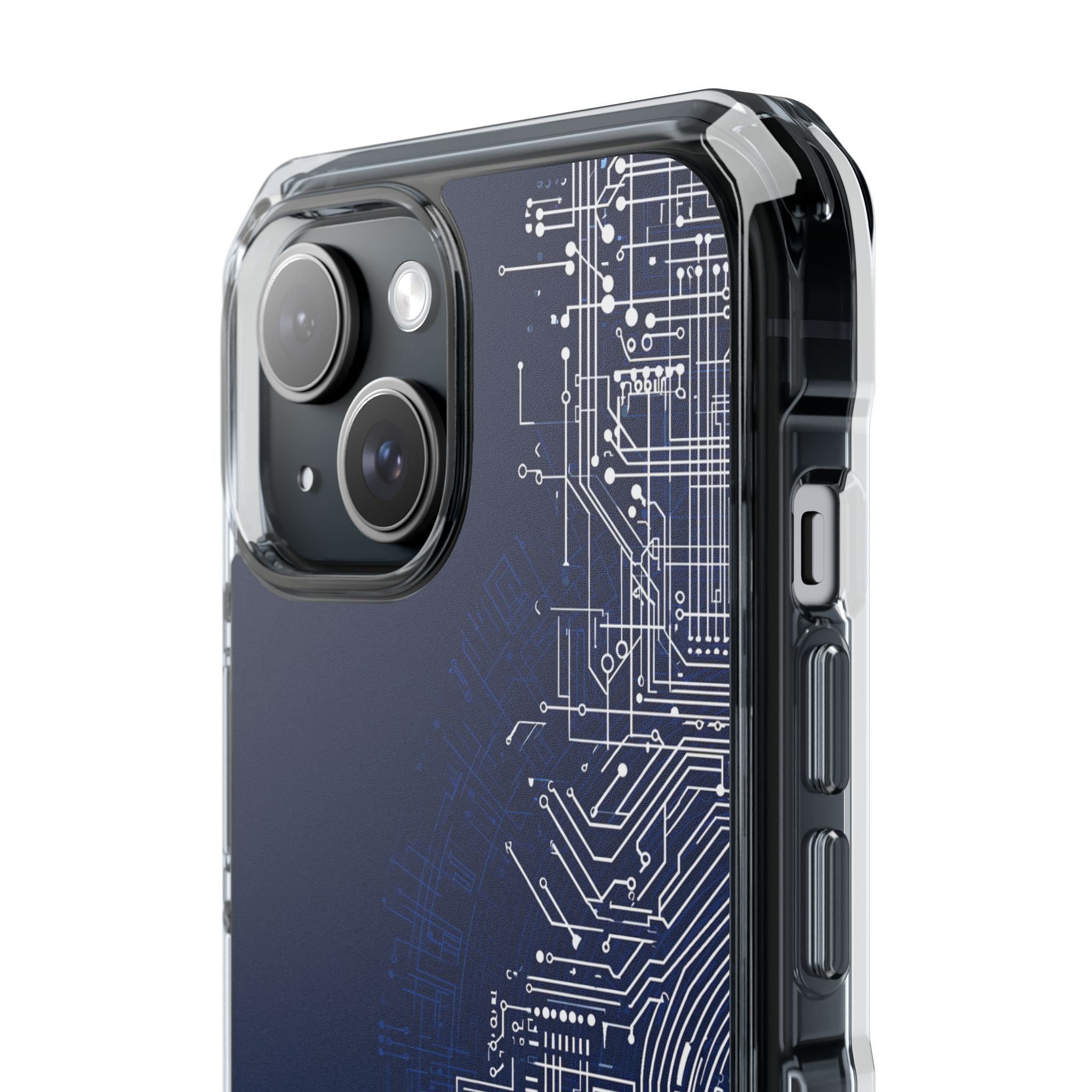 Blue Impact MagSafe Phone Case for iPhone - Cobalt Circuit Logic