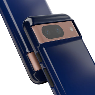 Blue Tough Phone Case for Google Pixel - Midnight Cobalt Fade