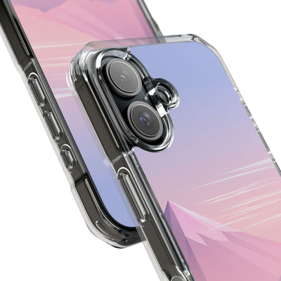 Purple Impact MagSafe Phone Case for iPhone - Lavender Alpine Dawn