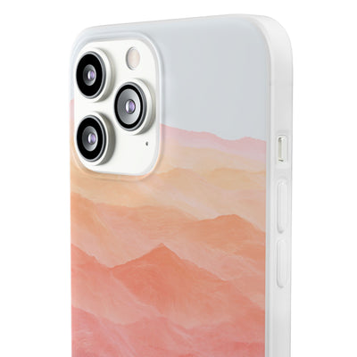 Alpenglow Ridge Vista · Lite Phone Case for iPhone ·  Orange