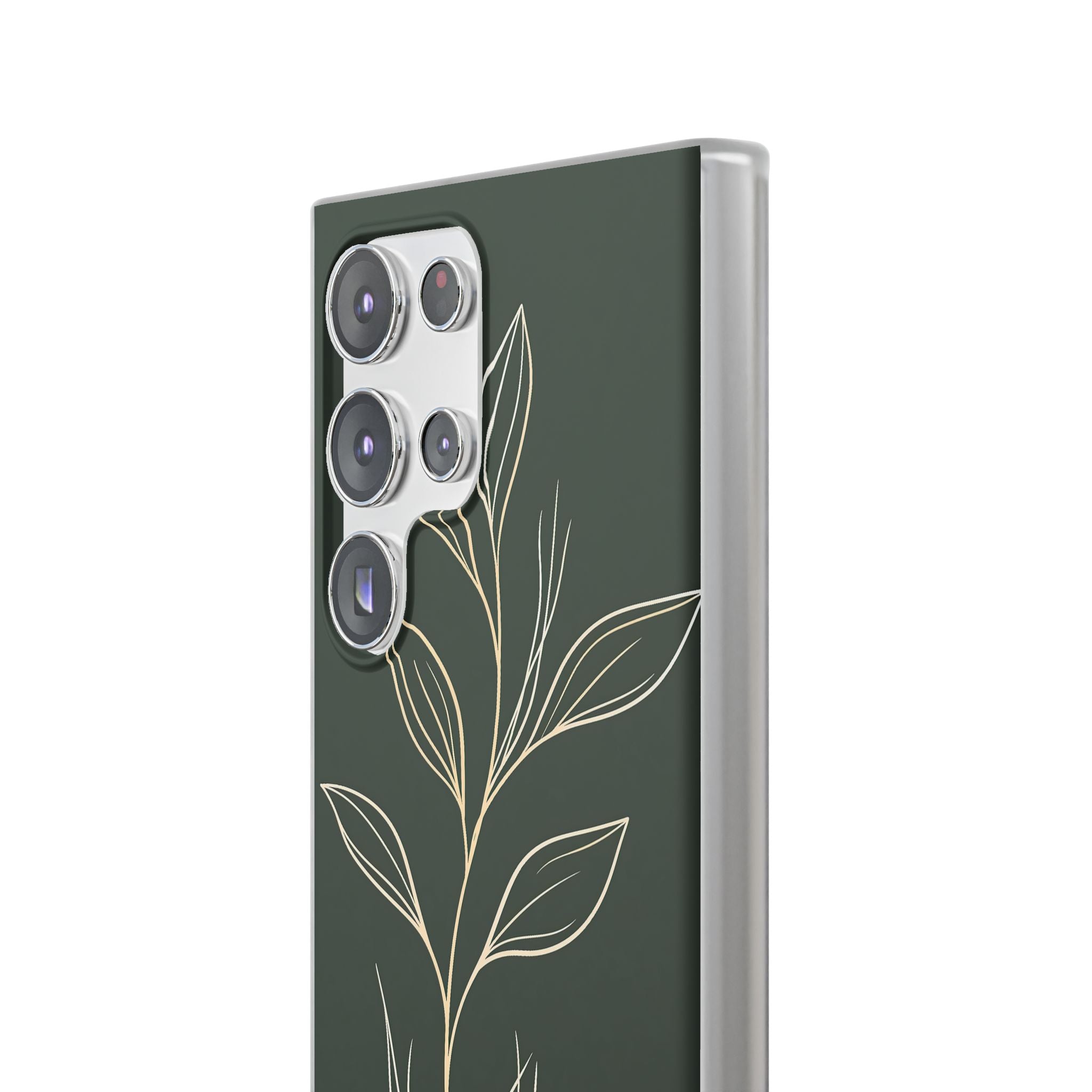 Green Lite Phone Case for Samsung - Deep Moss Willow