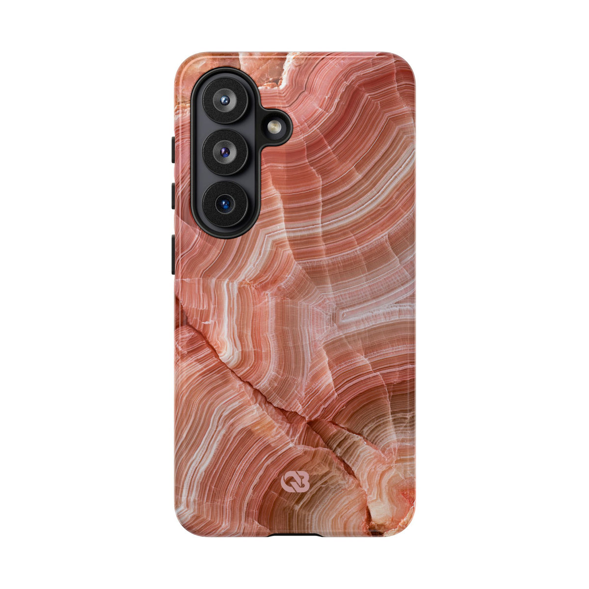 Blushing Rose Strata · Tough Phone Case for Samsung · Pink