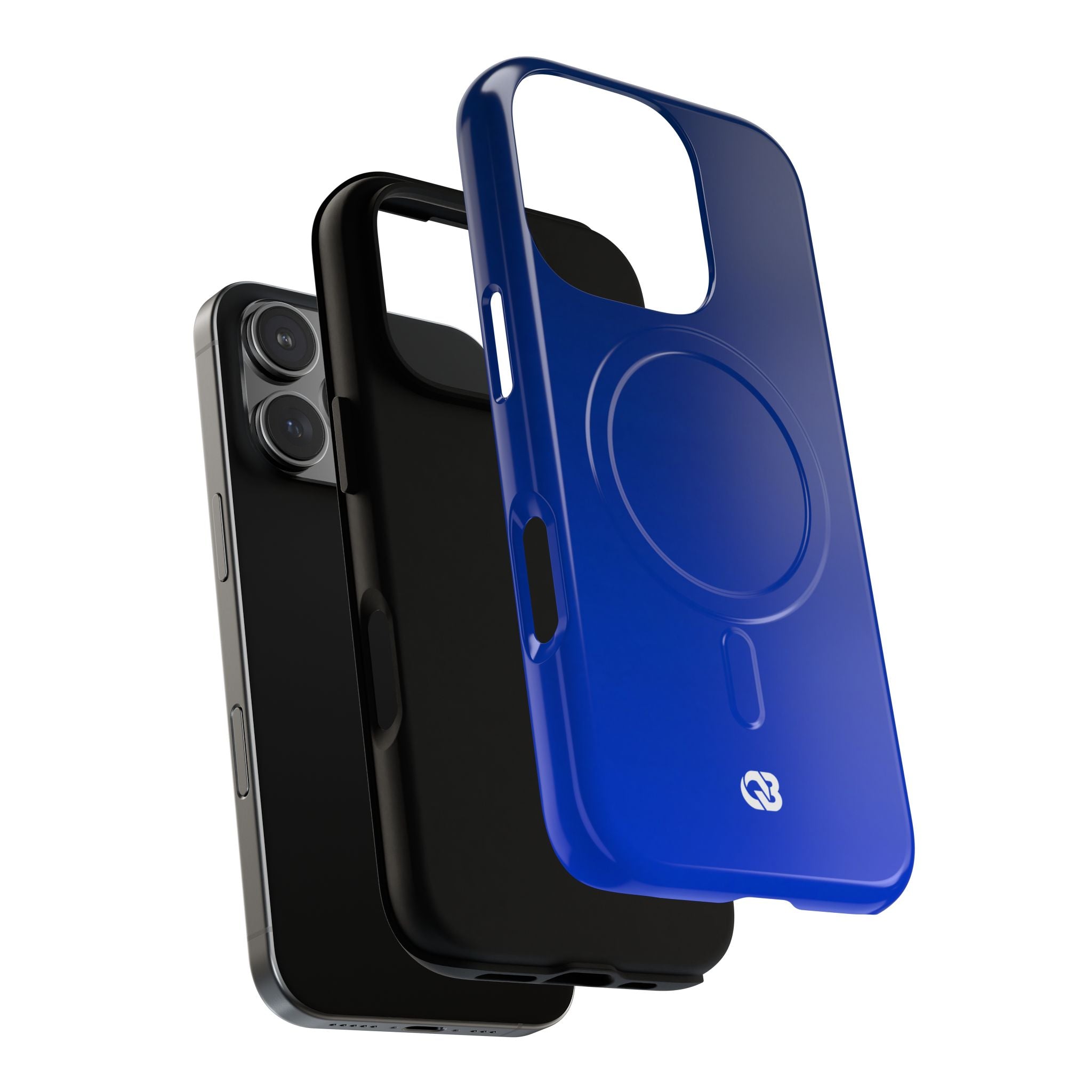 Blue Tough 2.0 Magsafe Phone Case for iPhone - Cobalt Depth Shift