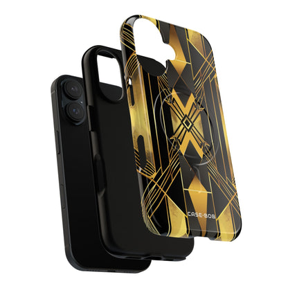 Golden Diamond Radiance iPhone 16 Case - Tough+
