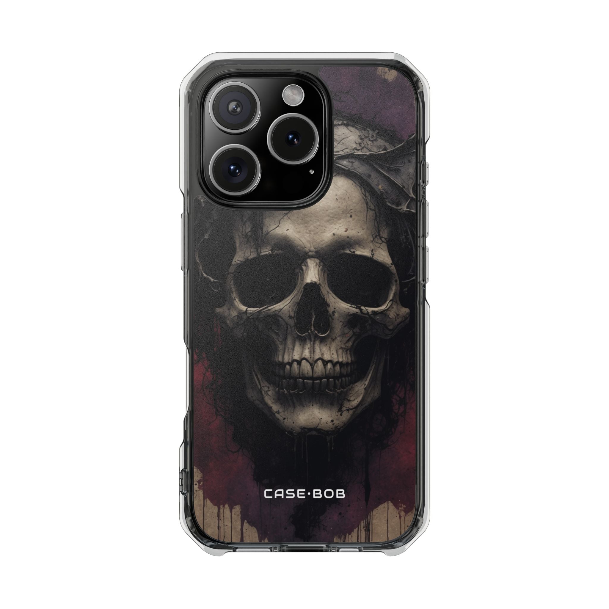 Gothic Skull Crown iPhone 16 Pro Skal - Impact