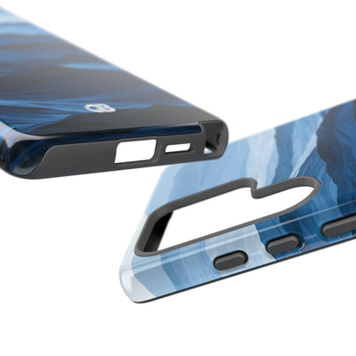 Blue Tough Phone Case for Samsung - Cobalt Ridge Tides