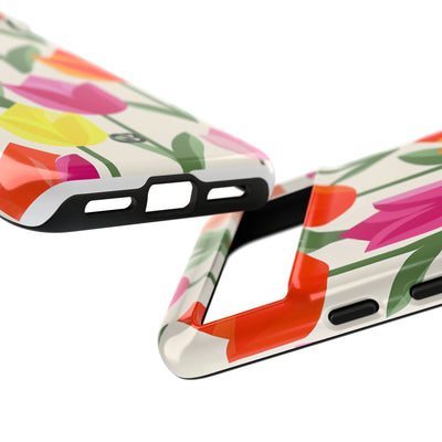 Vibrant Petal Grid · Tough Phone Case for Google Pixel