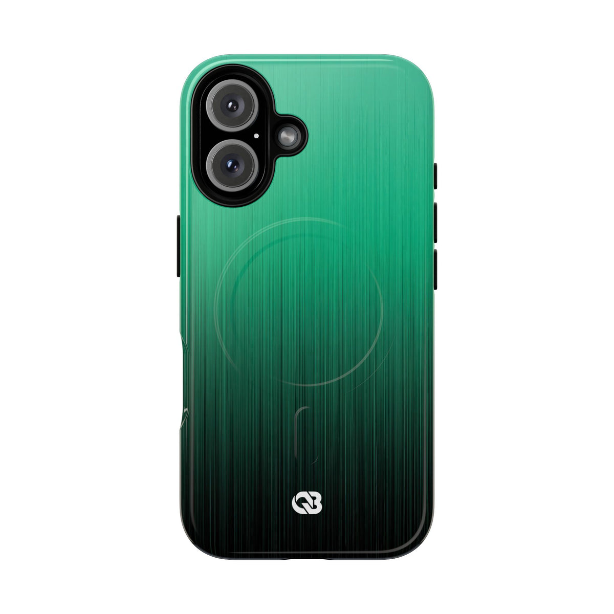 Emerald Cascade · Tough 2.0 Magnetic Phone Case for iPhone · Green