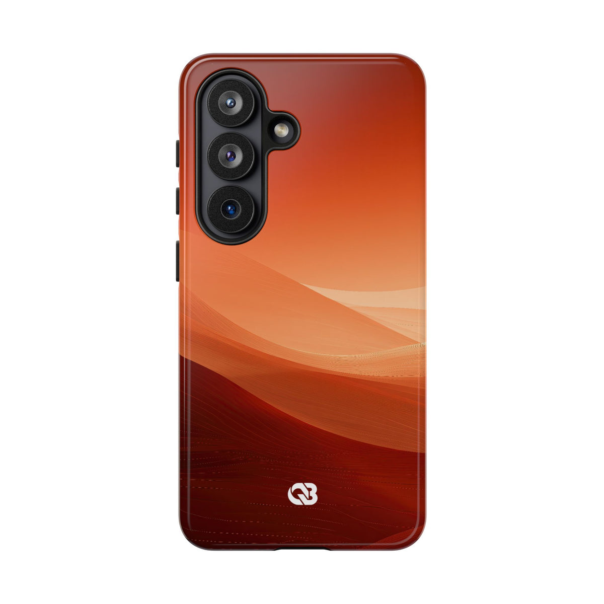 Terracotta Dune Ridges · Tough Phone Case for Samsung · Orange