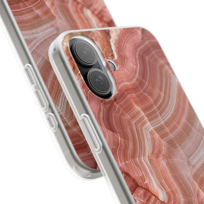 Blushing Rose Strata · Lite Phone Case for iPhone ·  Pink