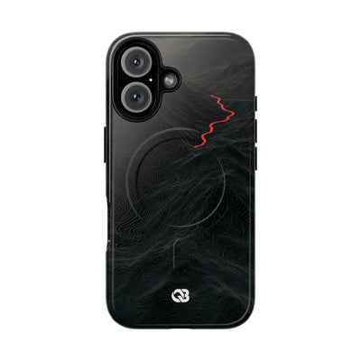 Crimson Ridge Pass · Tough 2.0 Magnetic Phone Case for iPhone · Black