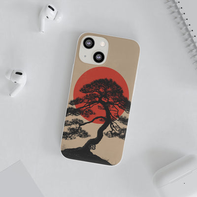 Crimson Pine Solitude · Lite Phone Case for iPhone ·  Beige