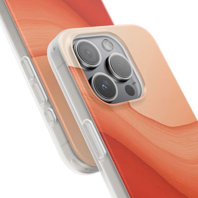 Terracotta Flow · Lite Phone Case for iPhone ·  Orange