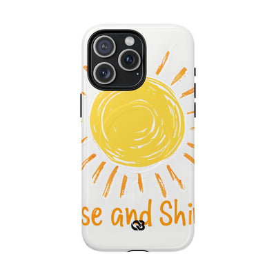 Amber Solar Glow · Tough+ Phone Case for iPhone · Magsafe