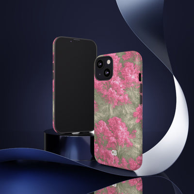 Digital Blossom · Tough Phone Case for iPhone · Pink