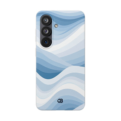 Blue Lite Phone Case for Samsung - Glacial Indigo Flow