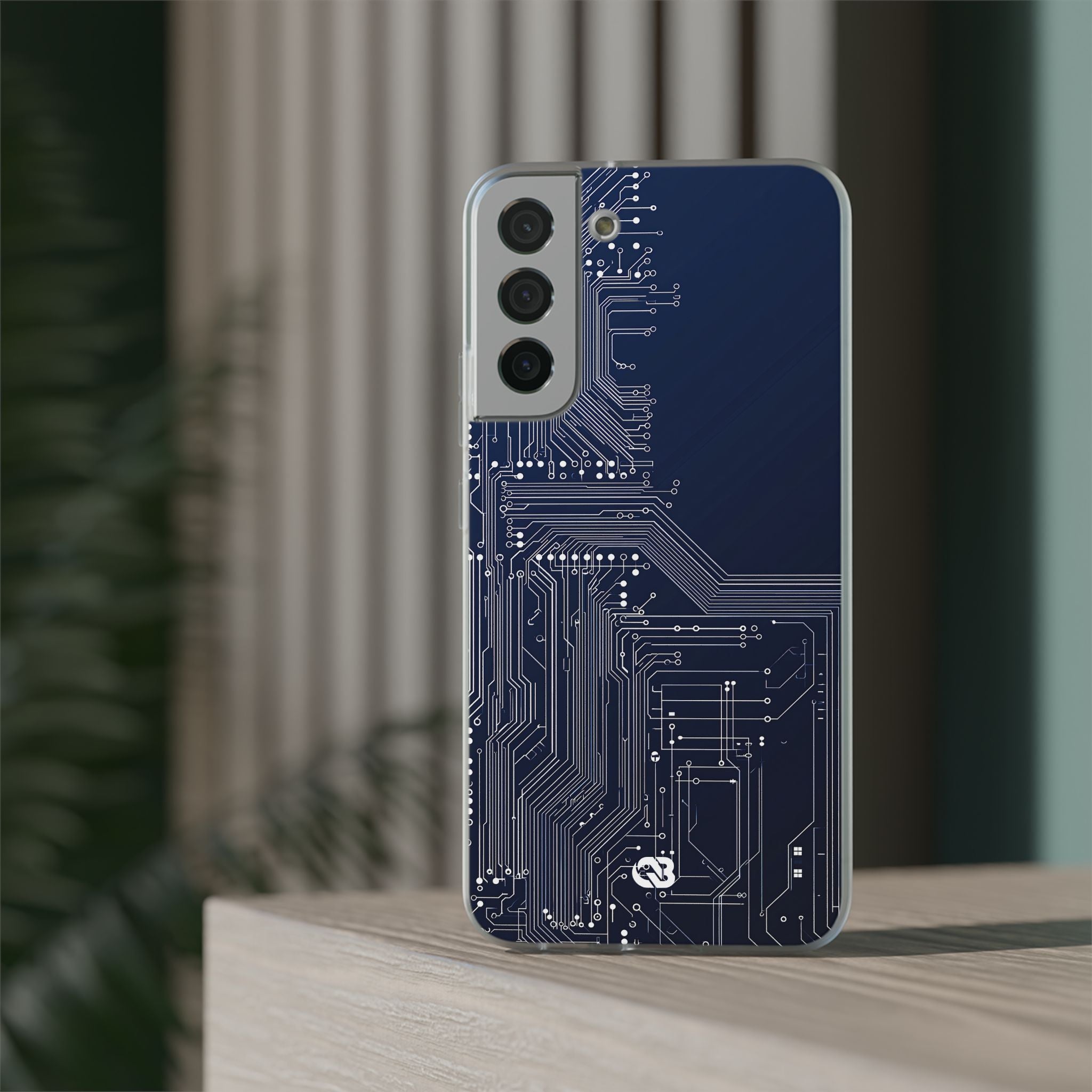 Blue Lite Phone Case for Samsung - Cobalt Data Stream