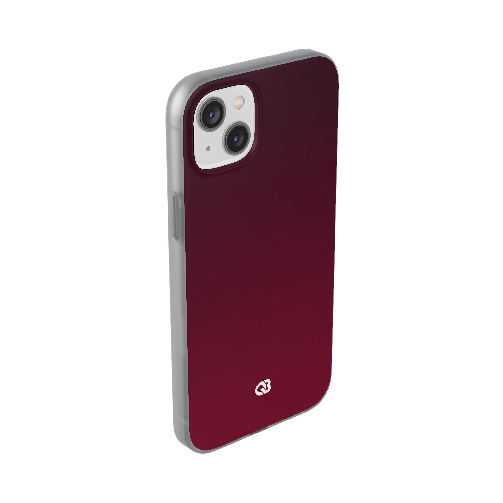 Red Lite Phone Case for iPhone - Deep Sangria Gradient
