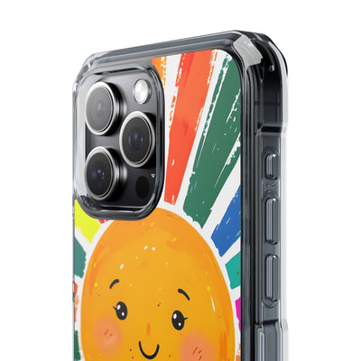 Vibrant Solar Smile · Impact Phone Case for iPhone · Magsafe