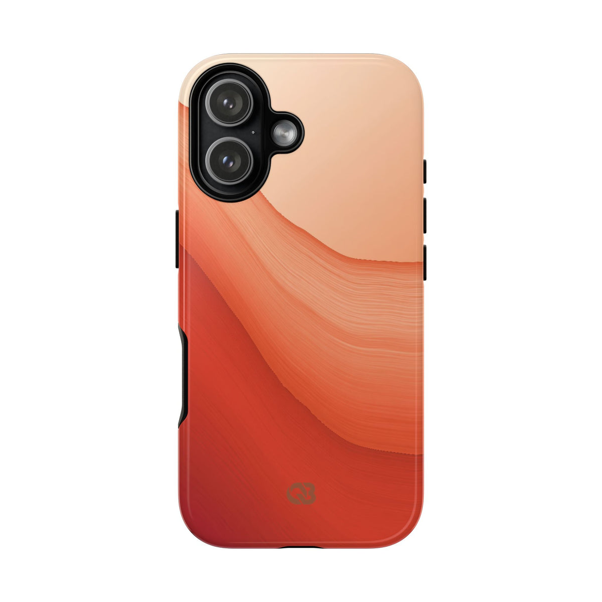 Terracotta Flow · Tough Phone Case for iPhone · Orange