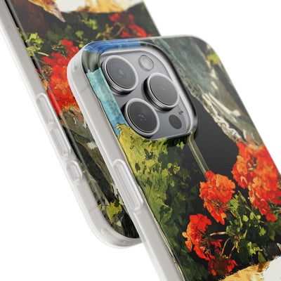 Sleeping Ginger Bloom · Soft Hoesje voor iPhone