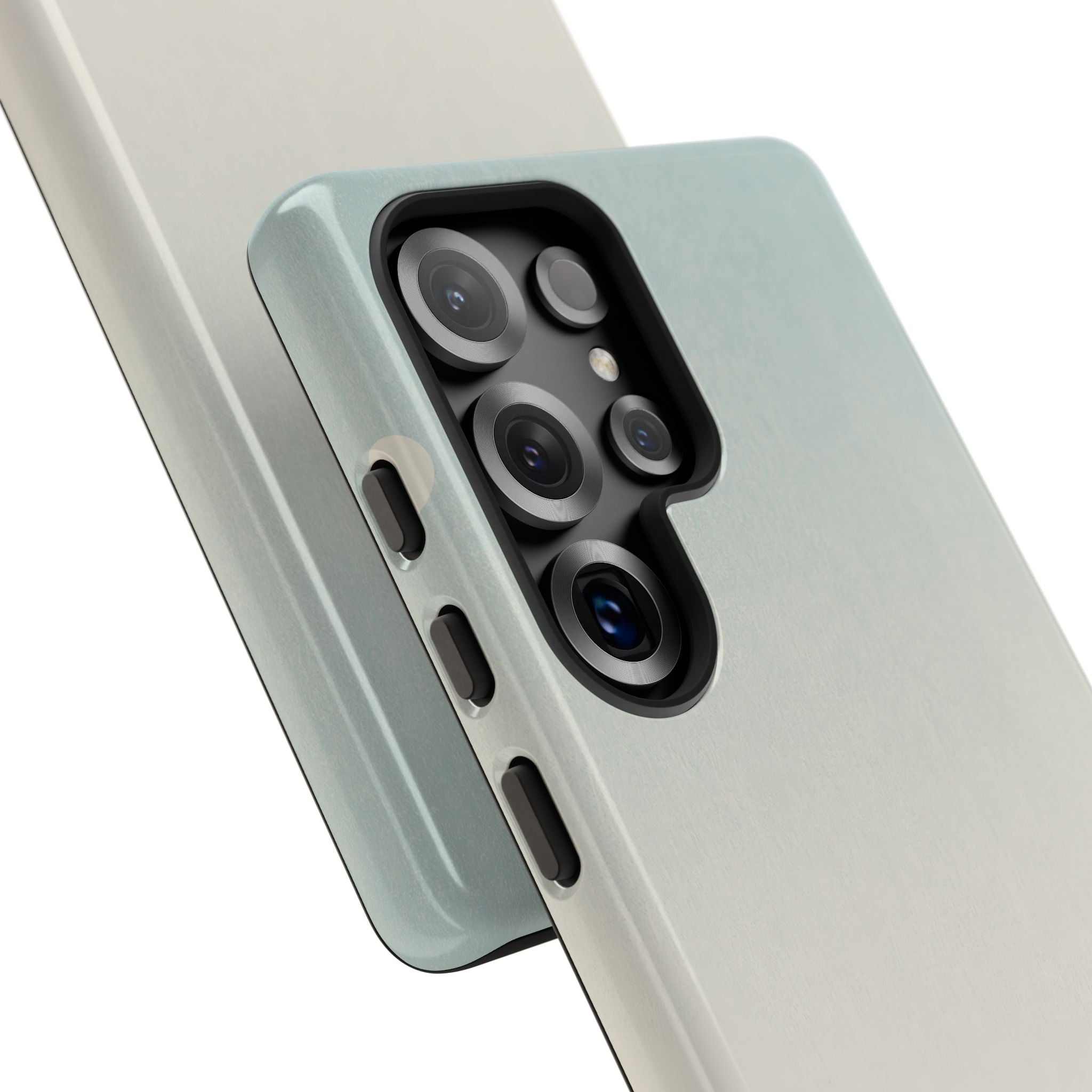 Blue Tough Phone Case for Samsung - Mist Valley Pagoda