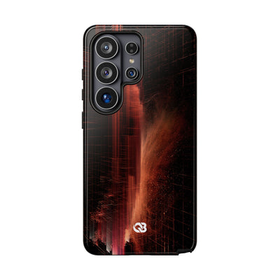 Luminous Monolith · Tough Phone Case for Samsung · Black