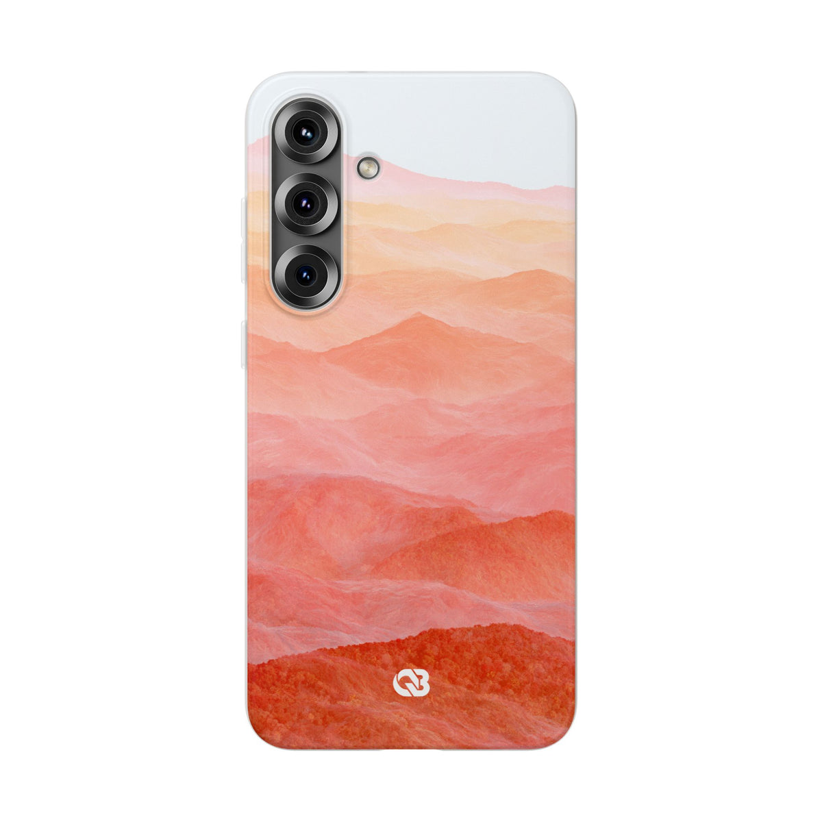 Alpenglow Ridge Vista · Lite Phone Case for Samsung · Orange